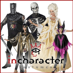 コスチュームカタログ InCharacter Costumes 商品リスト